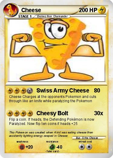 Pokemon Cheese
