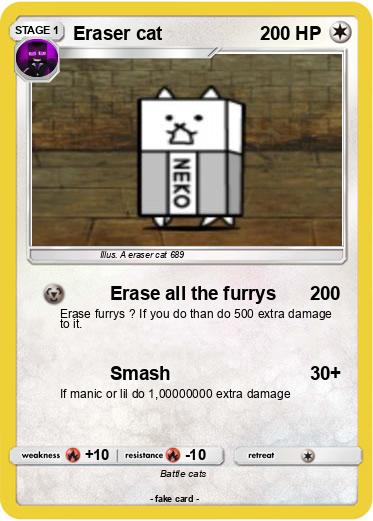 Pokemon Eraser cat