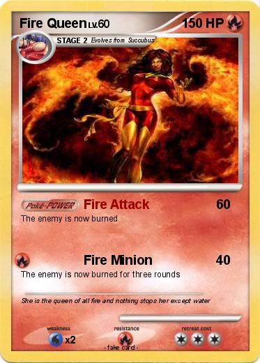 Pokemon Fire Queen