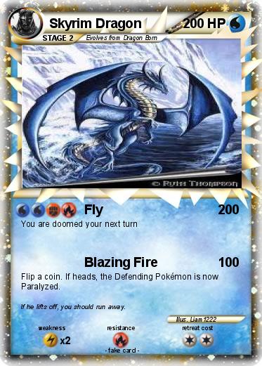 Pokemon Skyrim Dragon