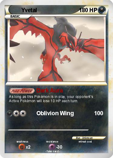 Pokemon Yvetal