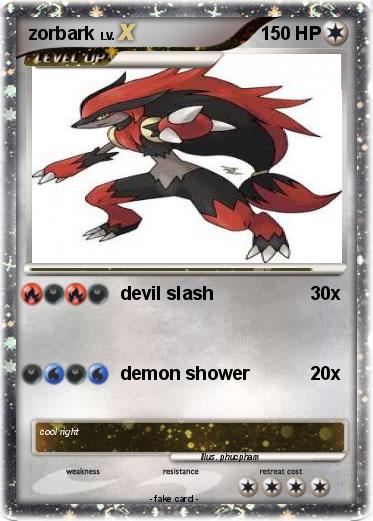 Pokemon zorbark