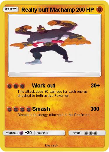 Pokemon Really buff Machamp