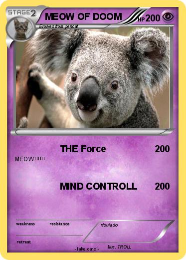 Pokemon MEOW OF DOOM