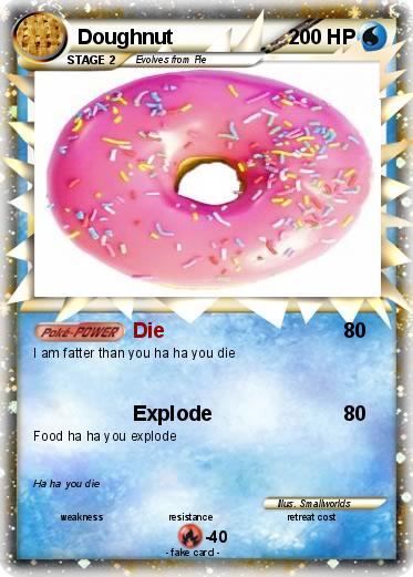 Pokemon Doughnut