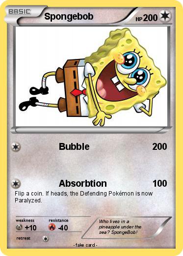 Pokemon Spongebob