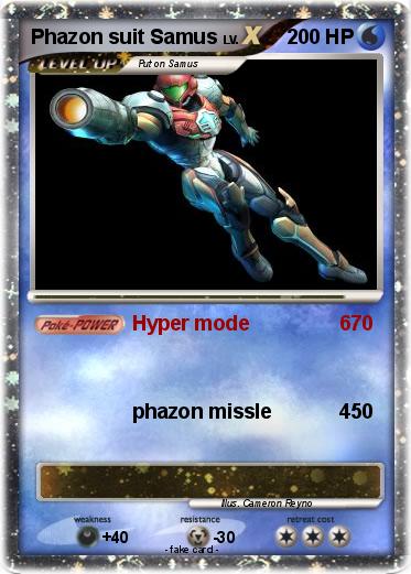 Pokemon Phazon suit Samus