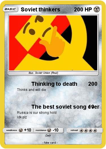 Pokemon Soviet thinkers