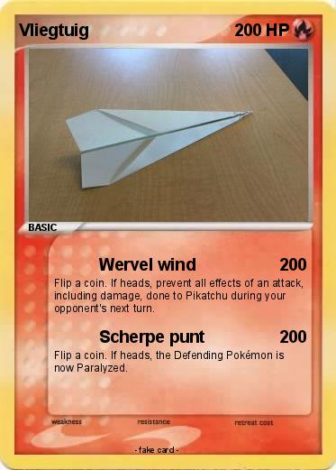 Pokemon Vliegtuig