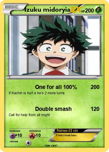Pokemon Izuku midoryia