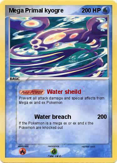 Pokemon Mega Primal kyogre