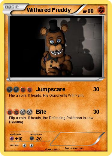 Pokemon Withered Freddy