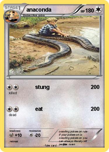 Pokemon anaconda