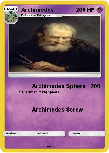 Pokemon Archimedes