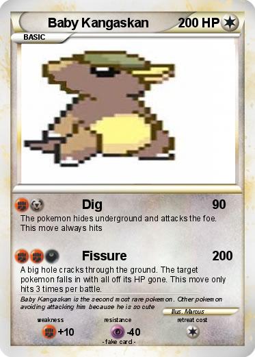 Pokemon Baby Kangaskan