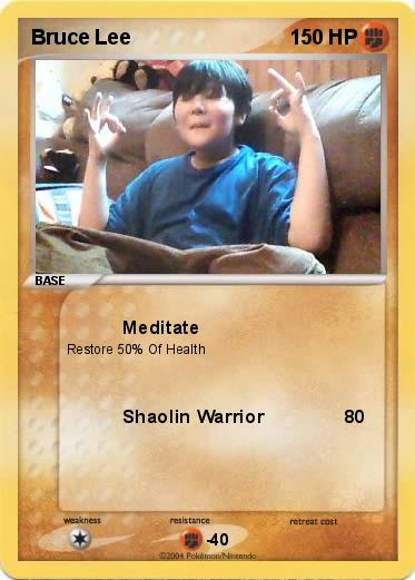 Pokemon Bruce Lee