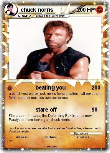 Pokemon chuck norris