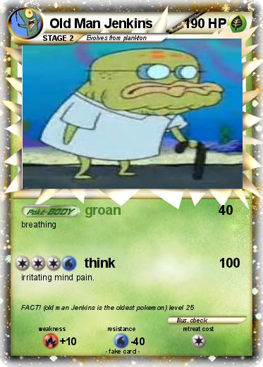 Pokemon Old Man Jenkins