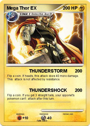 Pokemon Mega Thor EX