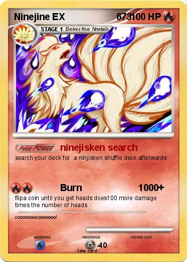 Pokemon Ninejine EX                    673