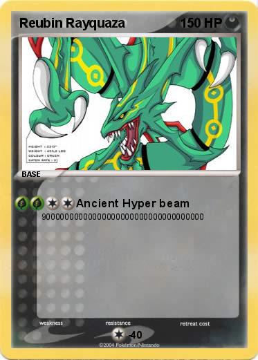 Pokemon Reubin Rayquaza