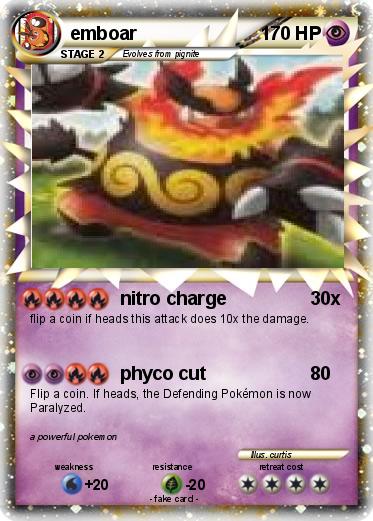 Pokemon emboar