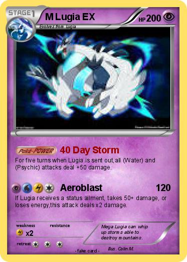 Pokemon M Lugia EX