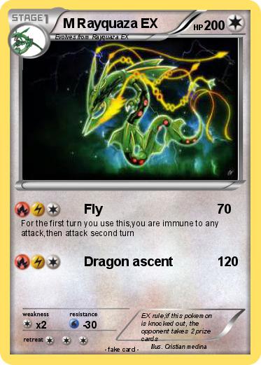 Pokemon M Rayquaza EX
