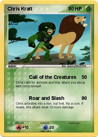 Pokemon Chris Kratt