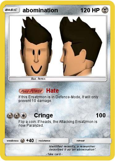 Pokemon abomination