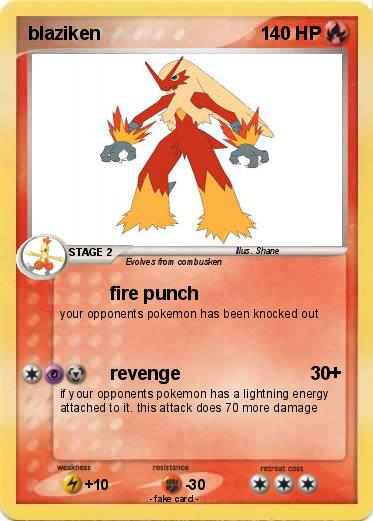 Pokemon blaziken