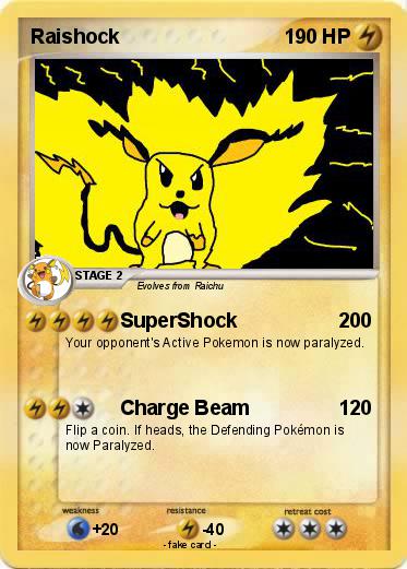 Pokemon Raishock