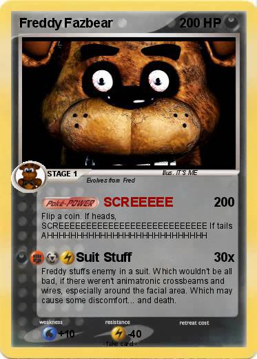 Pokemon Freddy Fazbear