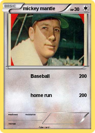 Pokemon mickey mantle