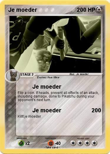 Pokemon Je moeder