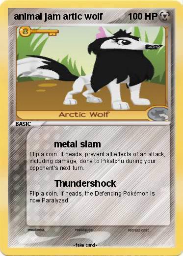 Pokemon animal jam artic wolf