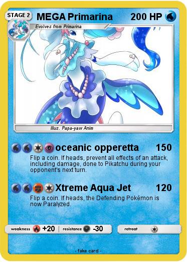 Pokemon MEGA Primarina