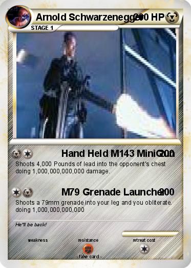 Pokemon Arnold Schwarzenegger