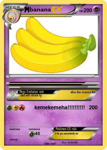 Pokemon banana
