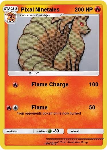 Pokemon Pixal Ninetales