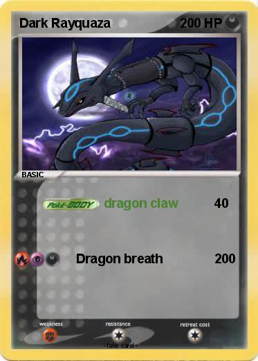 Pokemon Dark Rayquaza