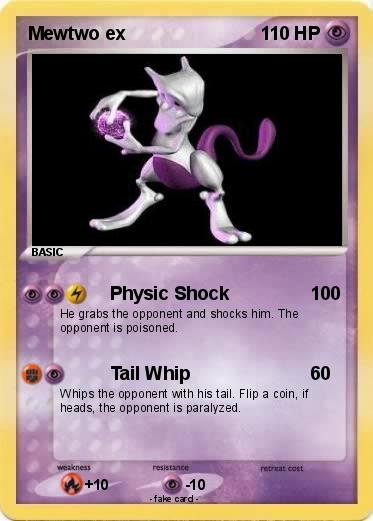 Pokemon Mewtwo ex