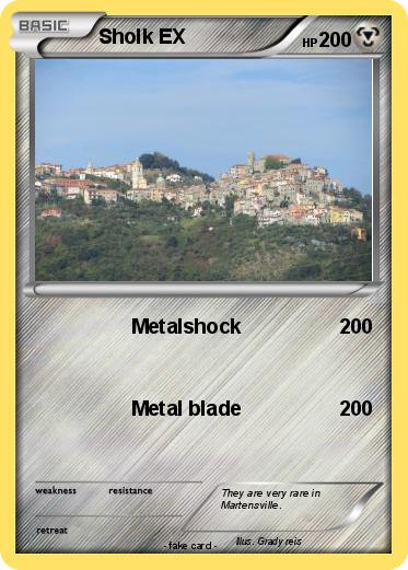 Pokemon Sholk EX