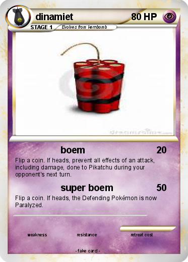 Pokemon dinamiet