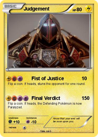 Pokemon Judgement