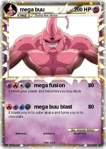 Pokemon mega buu