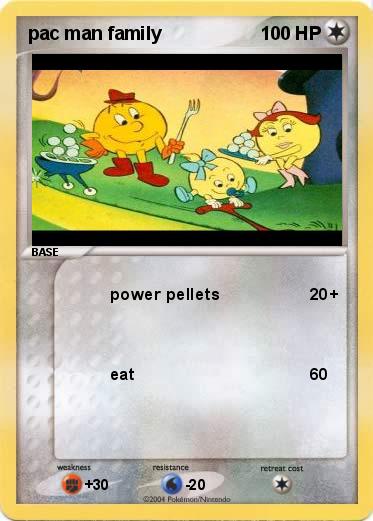 Pokemon pac man family