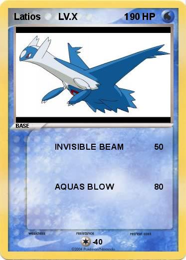 Pokemon Latios       LV.X                  1