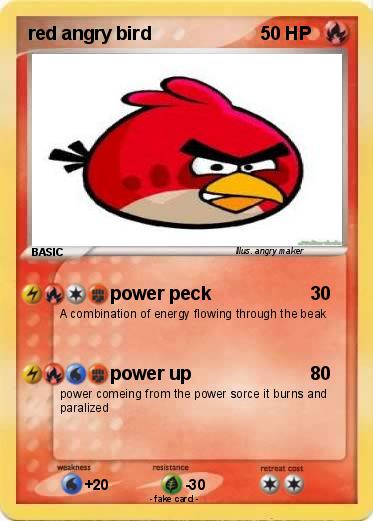 Pokemon red angry bird