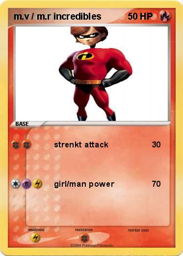 Pokemon m.v / m.r incredibles